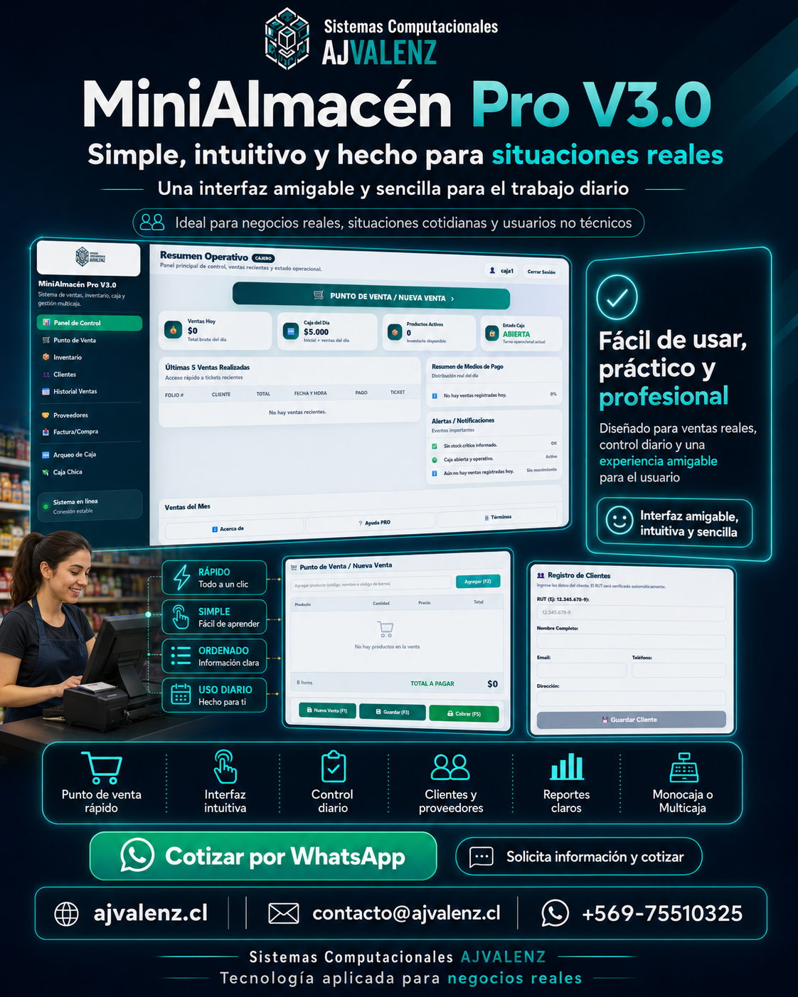 MiniAlmacén Pro V3.0